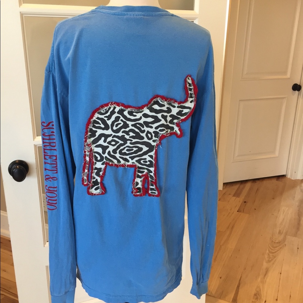 Comfort Colors Long Sleeve Shirt Womens M Tshirt
